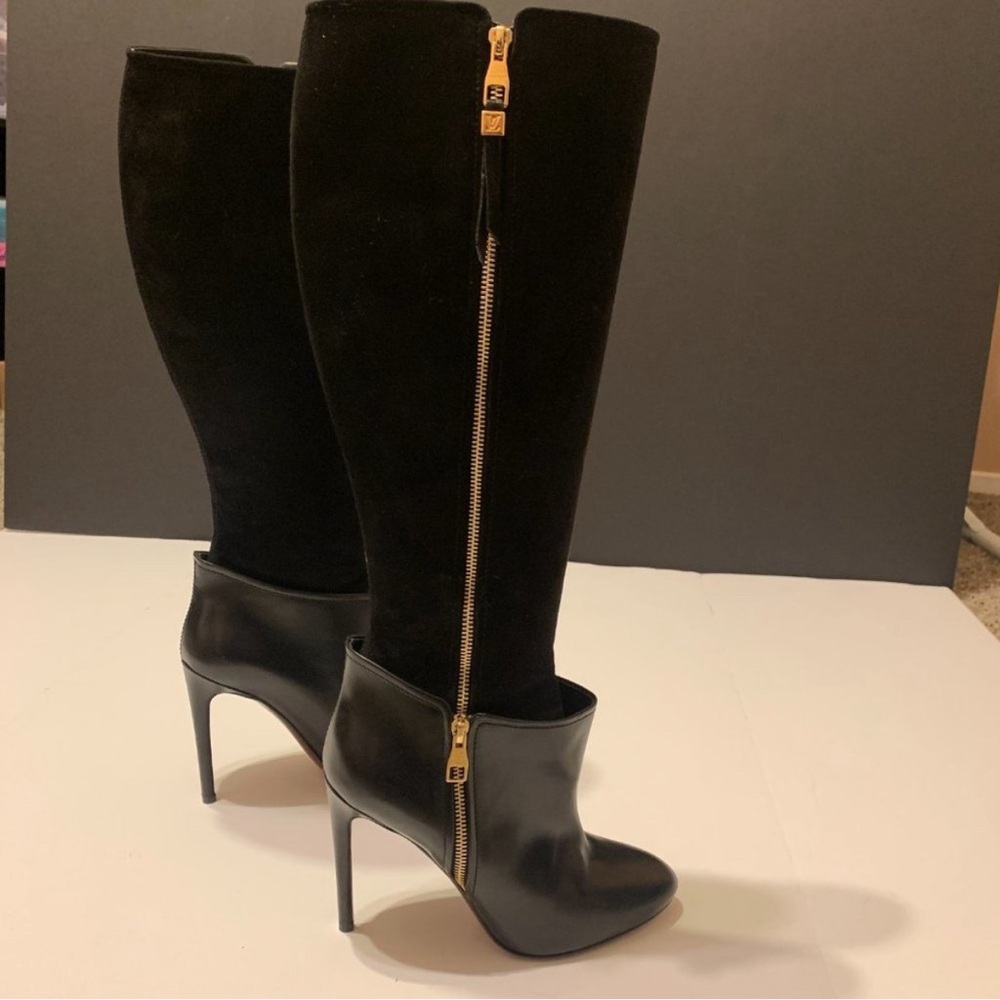 Louis Vuitton Limited Edition Zippy Tall Heel Boots - Picture 4 of 12
